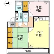 セジュール雅21 B棟の間取り画像
