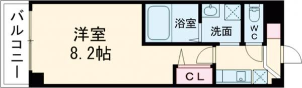 D－Square深江本町の間取り画像