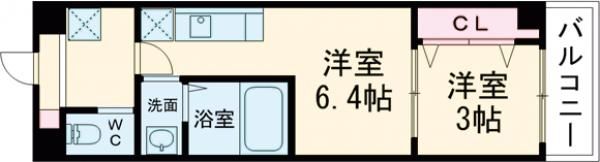 D－Square深江本町の間取り画像