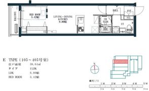 quador藤崎の間取り画像