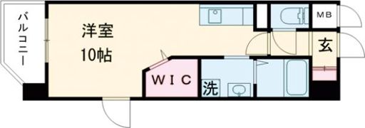 LIXIS大江の間取り画像