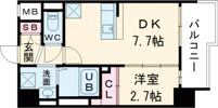 RESIDENCE花畑の間取り画像