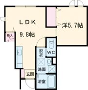 Masterpiece 1L－4の間取り画像