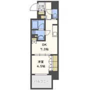 ザ・パークハビオ堂島の間取り画像