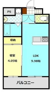 トレステーラ西大道の間取り画像