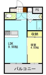 トレステーラ西大道の間取り画像