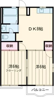 グリーンパークの間取り画像
