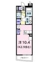シャトーエクセランの間取り画像