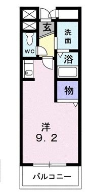 リヴィエ－ル万平の間取り画像