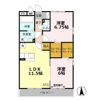 サンライズ中西 Ⅱの間取り画像