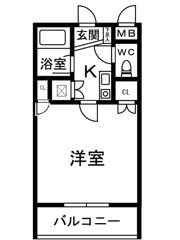 シャルマンフジ中之島壱番館の間取り画像
