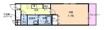 フジパレス市駅東Ⅰ番館の間取り画像