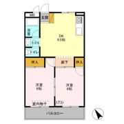 ラポール16の間取り画像