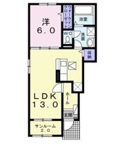 ラ ネージュの間取り画像