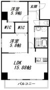 エムズドリームXの間取り画像