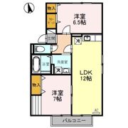 リビングタウン金沢弐番館 Cの間取り画像