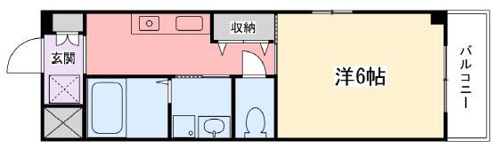 インタービレッジ城北二番館の間取り画像