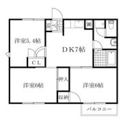 ヴァンベールⅢの間取り画像