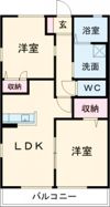 シャン・ド・フルールIの間取り画像
