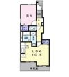 ボヌール Bの間取り画像
