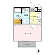 アレーナスMの間取り画像