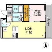 ミラソールの間取り画像