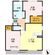 アコール上野の間取り画像