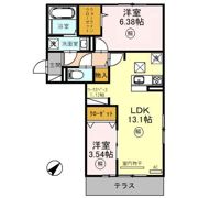 カーサ近江富士の間取り画像