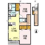 カモン ポントロワの間取り画像