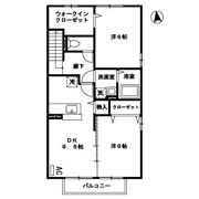 プレジオ南恒久の間取り画像