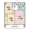 レージュ幸心の間取り画像