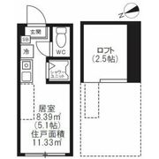 ハーモニーテラス西荻南の間取り画像