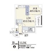 フェリオ千都の間取り画像