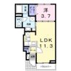 メゾン アンジュBの間取り画像