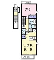 カーサ ミロワールの間取り画像