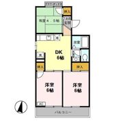 グランディオス久喜の間取り画像