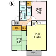 セジュールエスポワール Ⅰの間取り画像