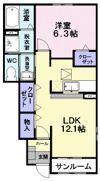 シェーネ・ライツAの間取り画像