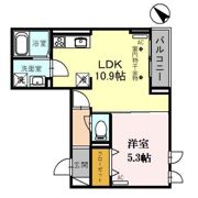 シャルール川越の間取り画像