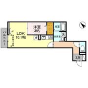 シャルール川越の間取り画像