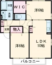 ウィルモア相浦の間取り画像