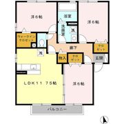 フォレストヴィラ Ⅲ棟の間取り画像