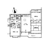 シャトー鶴嶺の間取り画像