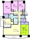 グランドール大東の間取り画像