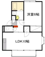 ツインハイツBの間取り画像