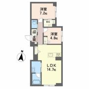 Aries伊福町（アリエス）の間取り画像