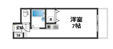 サムティ神戸浜崎通の間取り画像