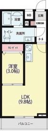 MARUSHO国府多賀城の間取り画像