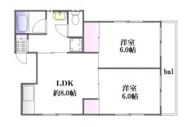 モンレーブ浜口の間取り画像