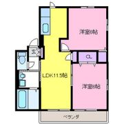 フェアシティAの間取り画像